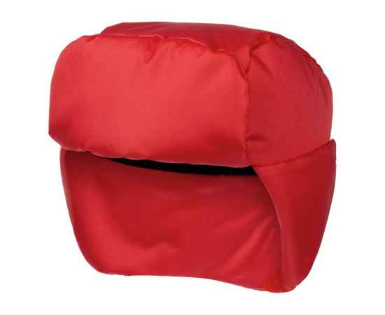 Шапка-ушанка Shelter, красная, Цвет: красный, изображение 2
