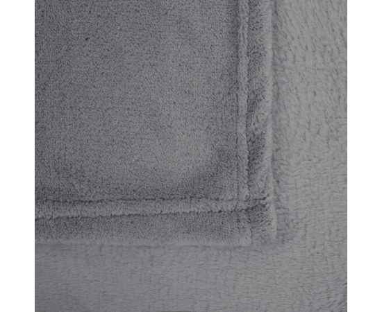Плед Plush, серый, Цвет: серый, изображение 3