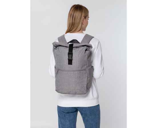 Рюкзак Packmate Roll, серый, Цвет: серый, Объем: 13, Размер: 27х38х12 см, изображение 8