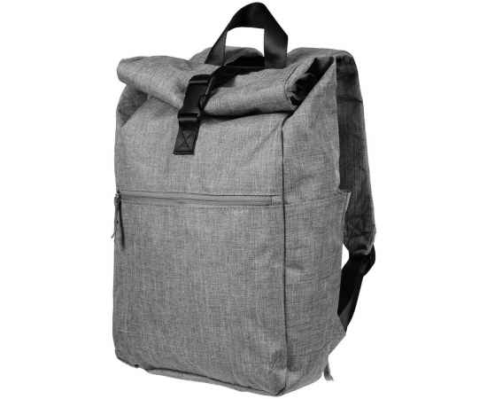 Рюкзак Packmate Roll, серый, Цвет: серый, Объем: 13, Размер: 27х38х12 см, изображение 4