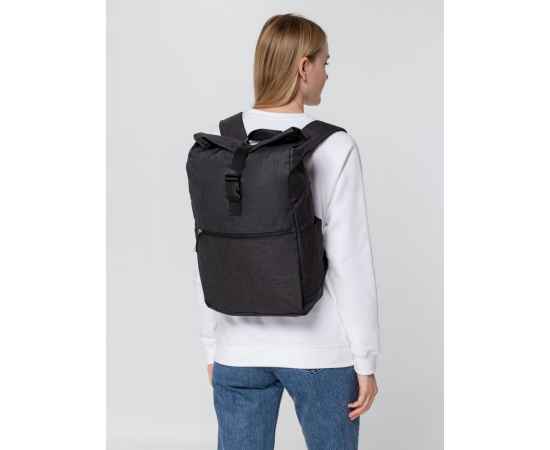 Рюкзак Packmate Roll, черный, Цвет: черный, Объем: 13, Размер: 27х38х12 см, изображение 8