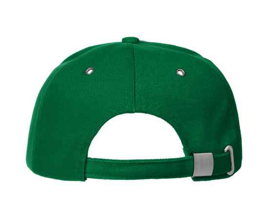 Бейсболка Classic, ярко-зеленая с белым кантом, Цвет: белый, зеленый, изображение 3