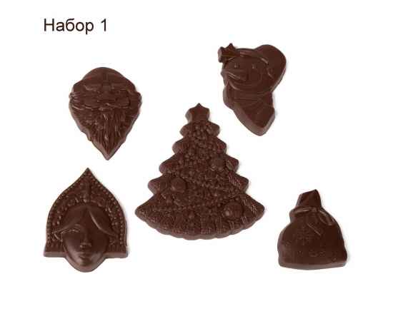 Набор фигурного шоколада Choco New Year на заказ, изображение 5
