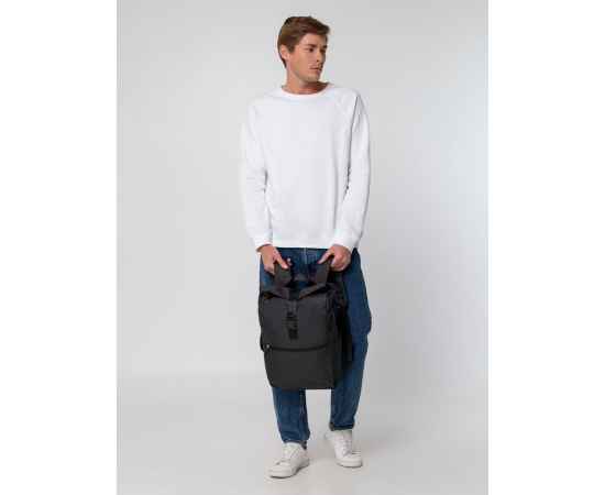 Рюкзак Packmate Roll, черный, Цвет: черный, Объем: 13, Размер: 27х38х12 см, изображение 11
