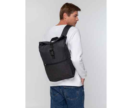 Рюкзак Packmate Roll, черный, Цвет: черный, Объем: 13, Размер: 27х38х12 см, изображение 10