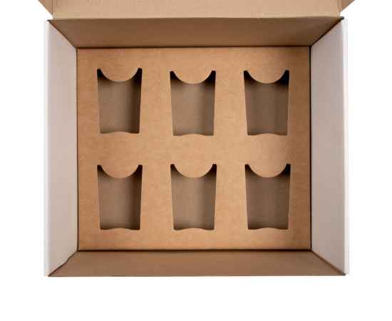 Коробка Grande с ложементом для стопок, белая, изображение 2