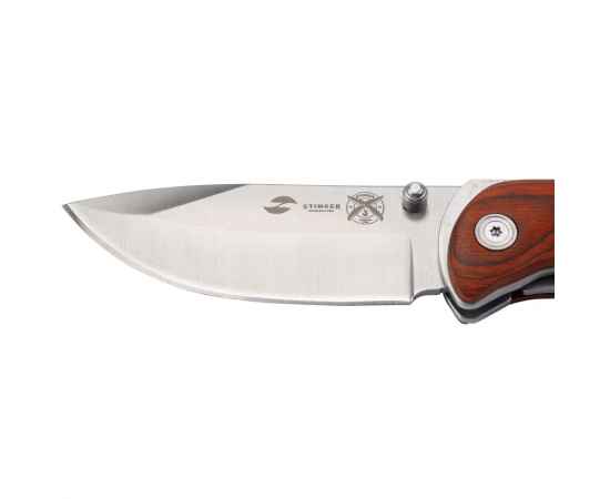 Складной нож Stinger 8236, коричневый, Цвет: коричневый, изображение 4