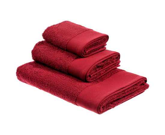 Полотенце Odelle ver.2, малое, красное, Цвет: красный, изображение 5