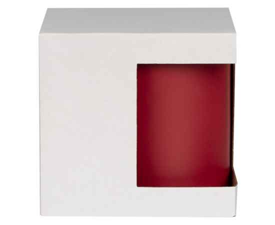 Коробка для кружки с окном Cupcase, белая, изображение 2