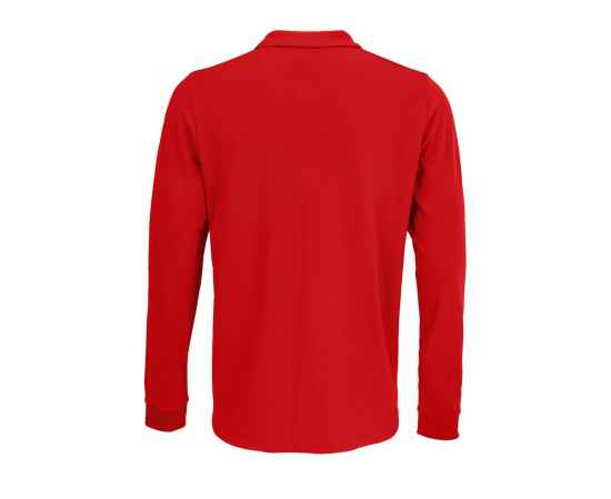 Рубашка поло с длинным рукавом Prime LSL, красная, размер XS, Цвет: красный, Размер: XS, изображение 3