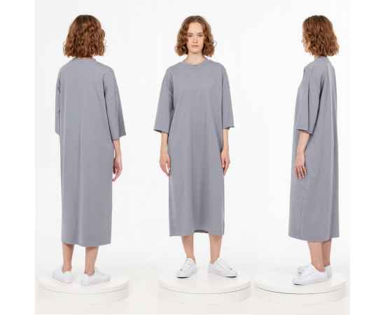 Платье D2, серое, размер XS/S, Цвет: серый, Размер: XS/S, изображение 3