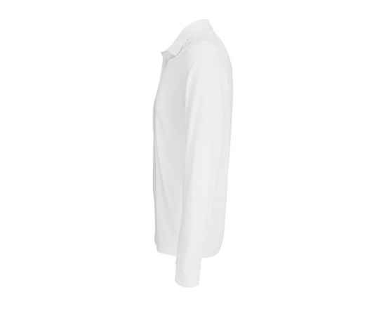 Рубашка поло с длинным рукавом Prime LSL, белая, размер XS, Цвет: белый, Размер: XS, изображение 2