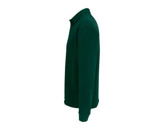 Рубашка поло оверсайз с длинным рукавом Heritage, зеленая, размер XS, Цвет: зеленый, Размер: XS, изображение 2