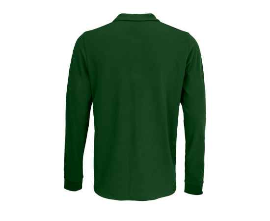 Рубашка поло с длинным рукавом Prime LSL, темно-зеленая, размер XS, Цвет: зеленый, Размер: XS, изображение 3