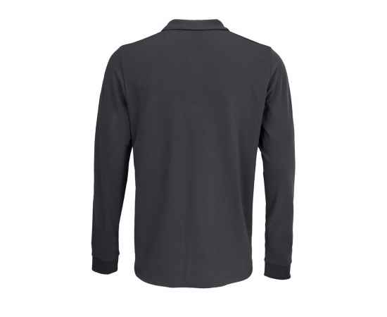 Рубашка поло с длинным рукавом Prime LSL, темно-серая, размер XS, Цвет: серый, Размер: XS, изображение 3