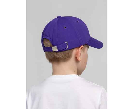 Бейсболка детская Capture Kids, фиолетовая, Цвет: фиолетовый, изображение 5