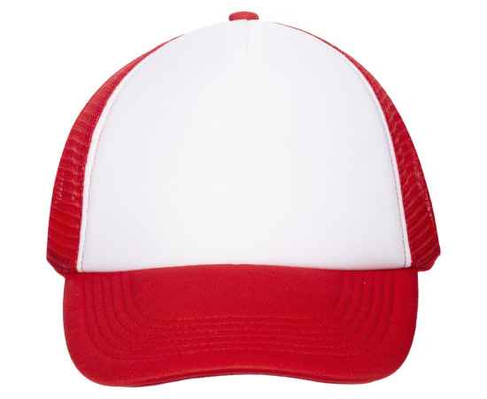 Бейсболка Sunbreaker, красная с белым, Цвет: белый, красный, Размер: 56–58, изображение 3