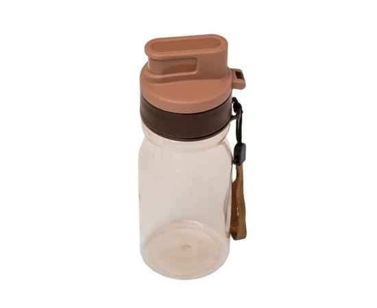 Бутылка для воды Jungle, коричневая, Цвет: коричневый, Объем: 500, изображение 2