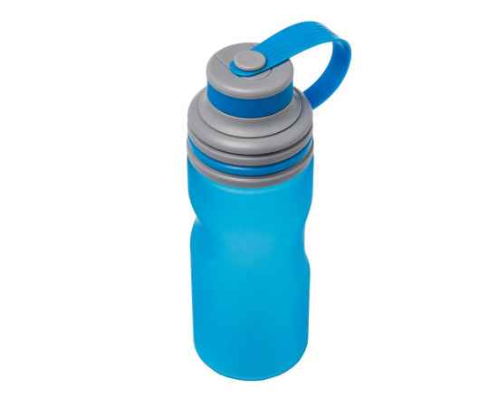 Бутылка для воды Fresh, голубая, Цвет: голубой, Объем: 400, изображение 2
