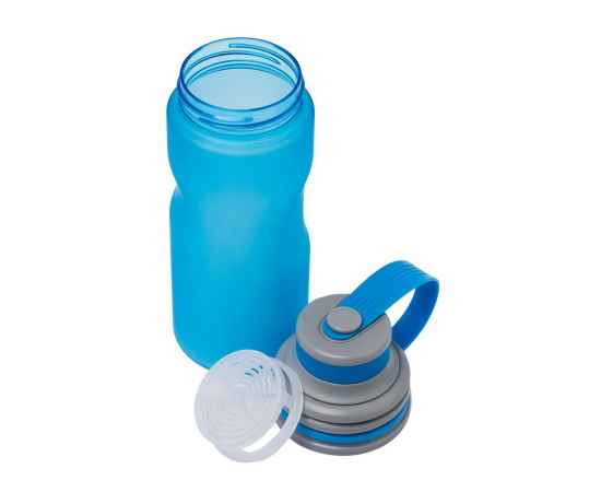 Бутылка для воды Fresh, голубая, Цвет: голубой, Объем: 400, изображение 4