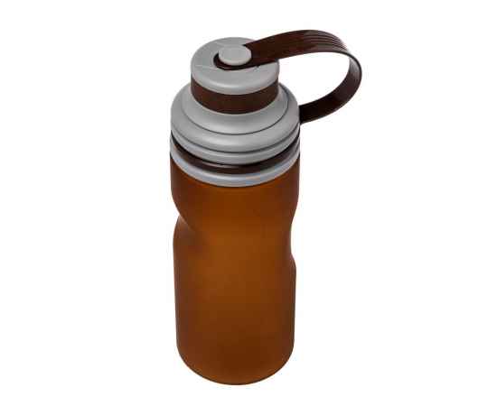 Бутылка для воды Fresh, коричневая, Цвет: коричневый, Объем: 400, изображение 2