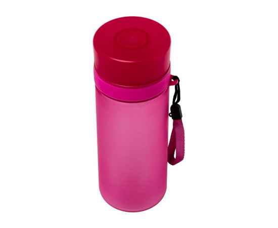 Бутылка для воды Simple, розовая, Цвет: розовый, Объем: 400, изображение 2
