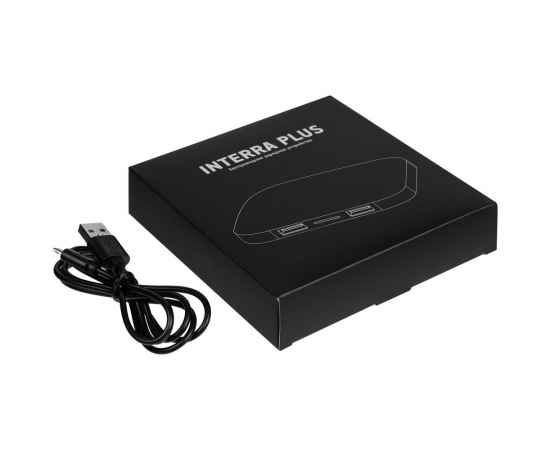 Беспроводное зарядное устройство Interra Plus, черное, Цвет: черный, изображение 10