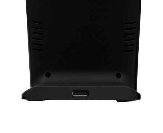Беспроводное зарядное устройство с быстрой зарядкой Overtop, черное, Цвет: черный, изображение 5