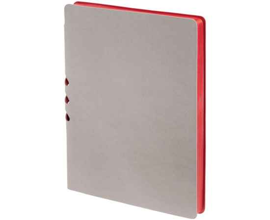 Ежедневник Flexpen, недатированный, серебристо-красный, Цвет: красный, серебристый, Размер: 15,7х20,8 см, изображение 2