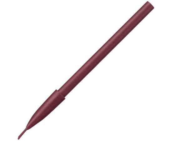 Ручка шариковая Carton Plus, бордовая, изображение 4