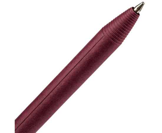 Ручка шариковая Carton Plus, бордовая, изображение 6