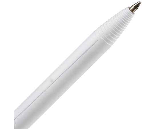 Ручка шариковая Carton Plus, белая, изображение 6