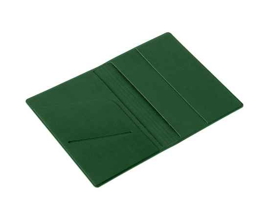 Обложка для паспорта Devon, темно-зеленый, Цвет: зеленый, темно-зеленый, Размер: 9,5х13,4 см, изображение 2