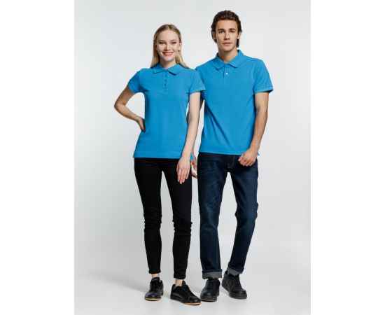 Рубашка поло мужская Virma Premium, бирюзовая, размер S, Цвет: бирюзовый, Размер: S, изображение 8
