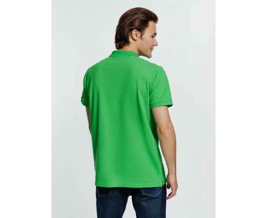 Рубашка поло мужская Virma Premium, зеленое яблоко, размер S, Цвет: зеленый, зеленое яблоко, Размер: S, изображение 4