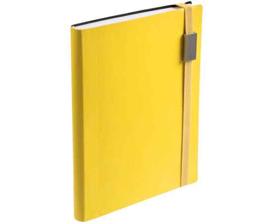 Ежедневник Vivian Metal, недатированный, желтый, Цвет: желтый, Размер: 15х21 см, изображение 3
