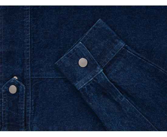 Куртка джинсовая O1, темно-синяя, размер XS/S, Цвет: синий, джинс, темно-синий, Размер: XS/S, изображение 10