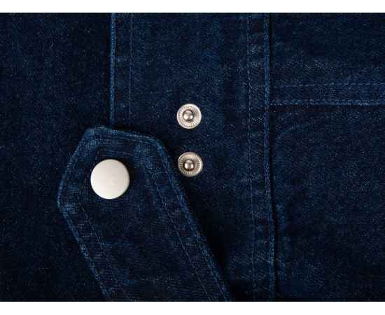Куртка джинсовая O1, темно-синяя, размер XS/S, Цвет: синий, джинс, темно-синий, Размер: XS/S, изображение 11