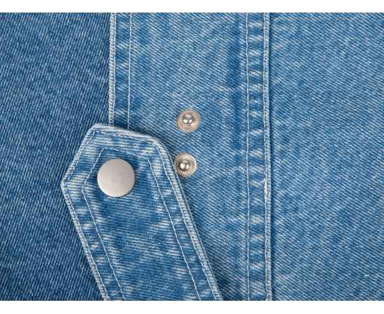 Куртка джинсовая O2, голубая, размер XS/S, Цвет: голубой, джинс, Размер: XS/S, изображение 12