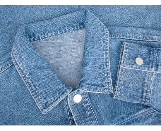 Куртка джинсовая O2, голубая, размер XS/S, Цвет: голубой, джинс, Размер: XS/S, изображение 9