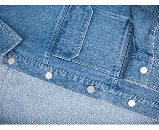 Куртка джинсовая O2, голубая, размер XS/S, Цвет: голубой, джинс, Размер: XS/S, изображение 10