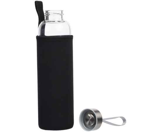 Бутылка для воды Sleeve Ace, черная, Цвет: черный, Объем: 500, изображение 3