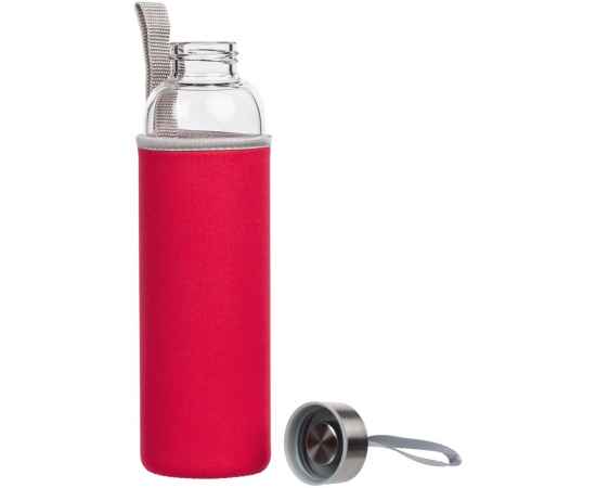 Бутылка для воды Sleeve Ace, красная, Цвет: красный, Объем: 500, изображение 3
