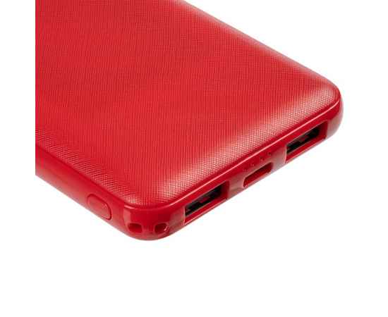 Внешний аккумулятор Uniscend Full Feel Type-C 5000 мАч, красный, Цвет: красный, изображение 3