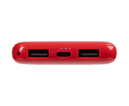 Внешний аккумулятор Uniscend Full Feel Type-C 5000 мАч, красный, Цвет: красный, изображение 4