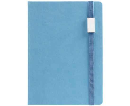 Ежедневник New Factor Metal, голубой, Цвет: голубой, Размер: 15х20,8х2 см, изображение 2