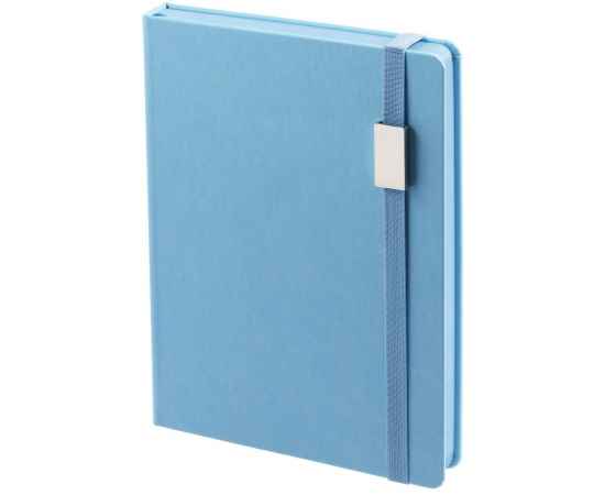 Ежедневник New Factor Metal, голубой, Цвет: голубой, Размер: 15х20,8х2 см, изображение 3