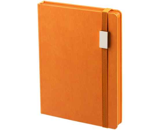 Ежедневник New Factor Metal, оранжевый, Цвет: оранжевый, Размер: 15х20,8х2 см, изображение 3