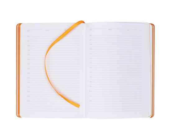 Ежедневник New Factor Metal, оранжевый, Цвет: оранжевый, Размер: 15х20,8х2 см, изображение 4