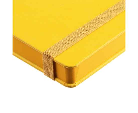 Ежедневник New Factor Metal, желтый, Цвет: желтый, Размер: 15х20,8х2 см, изображение 6